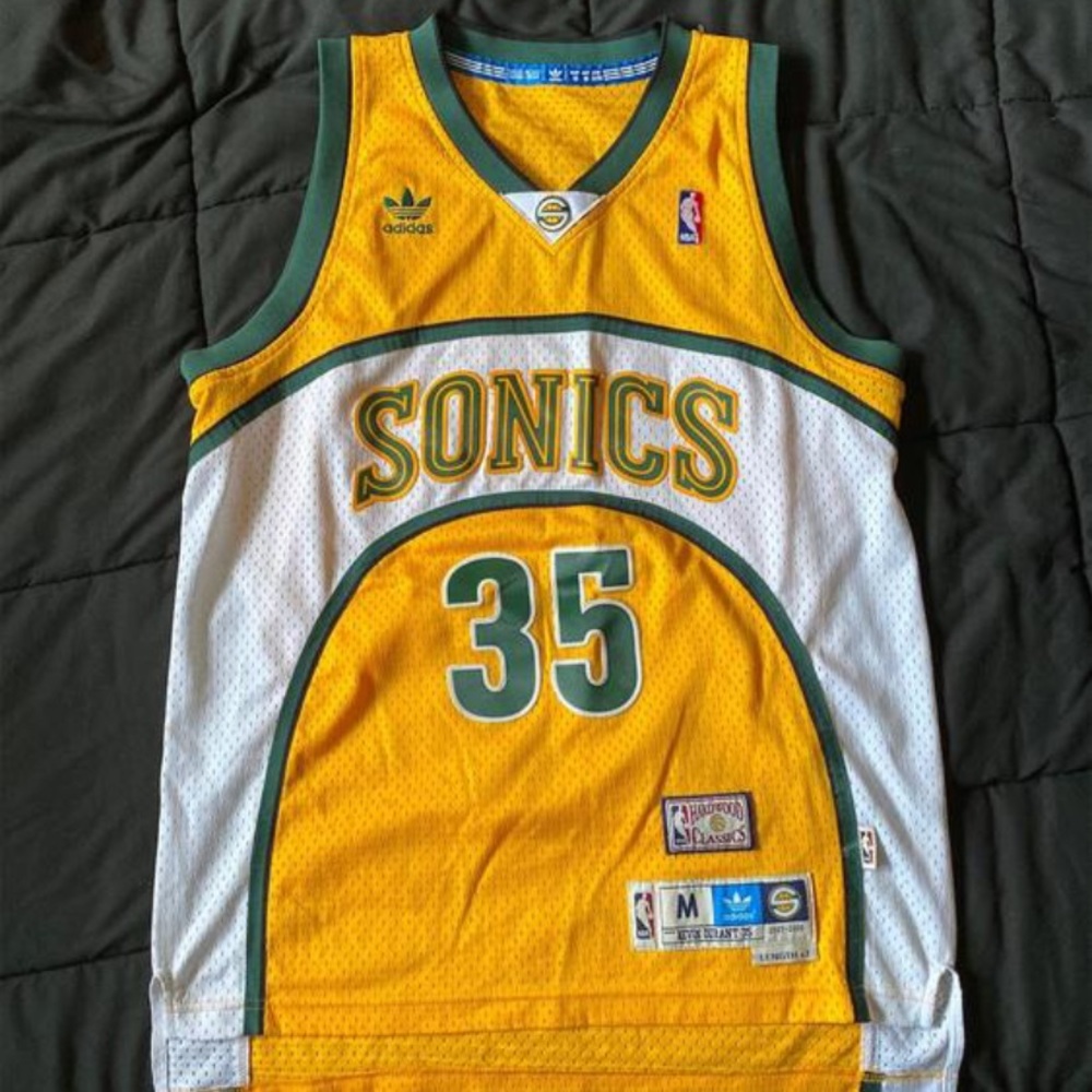 Seattle Sonics Kevin Durant Swingman Jersey